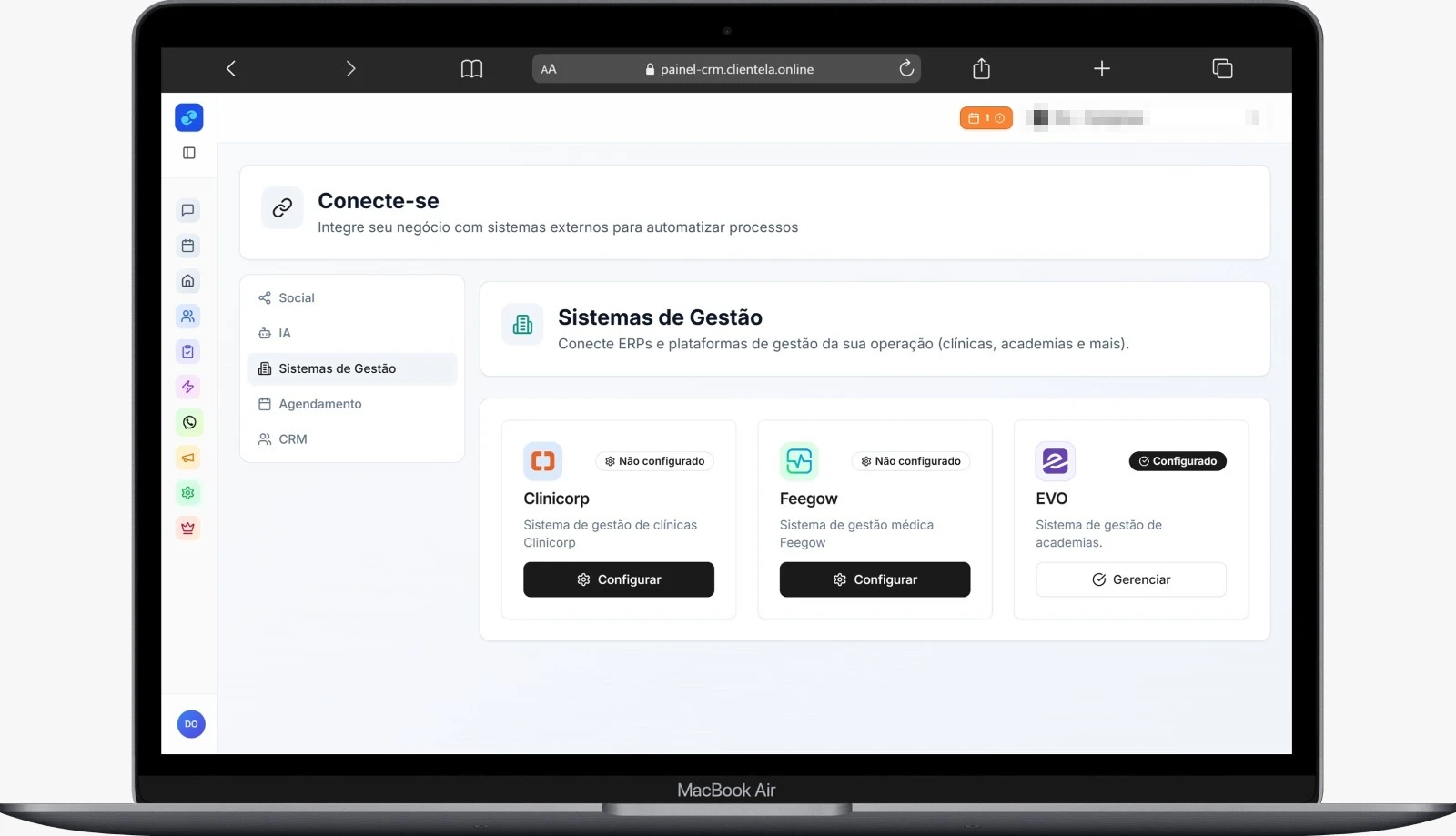Integração com seu Sistema